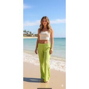 Cottonways soft, wide leg beachy pants
